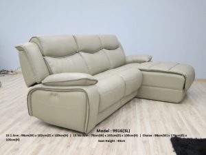 SOFA DA BÒ FUTURE MODEL 9916 (3L) CHỮ L