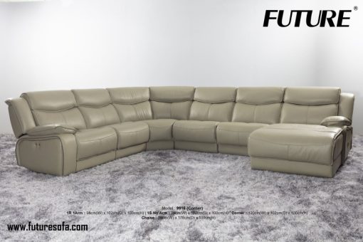 SOFA BĂNG DA BÒ FUTURE MODEL 9916 (1+2+3)