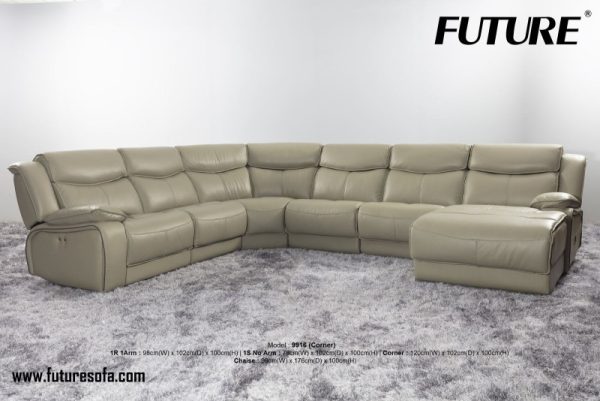 SOFA GÓC L DA BÒ FUTURE MODEL 9916