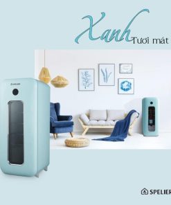 TỦ LÀM MÁT RƯỢU VANG SPELIER SP 12 WC MÀU LIGHT BLUE