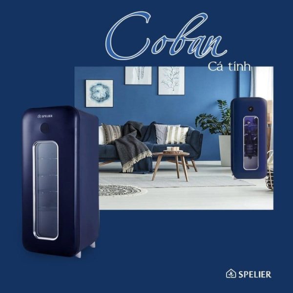 TỦ LÀM MÁT RƯỢU VANG SPELIER SP 12 WC MÀU BLUE DARK - 1