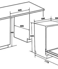MÁY RỬA BÁT SPELIER SP 15 DW NX BLACK - 20 MÁY RỬA BÁT SPELIER SP 15 DW NX BLACK - 19