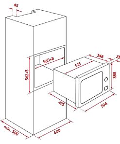 LÒ VI SÓNG KẾT HỢP NƯỚNG SPELIER SP 8213 EU - 16 LÒ VI SÓNG KẾT HỢP NƯỚNG SPELIER SP 8213 EU - 15