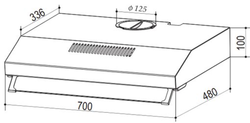 MÁY HÚT MÙI SPELIER SP624 - 3