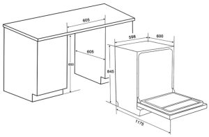 MÁY RỬA BÁT SPELIER SP 15 DW B/HA - 15