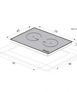 BẾP TỪ ĐÔI SPELIER SPM-958LT - 7