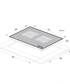 BẾP TỪ ĐÔI SPELIER SPM-T75K PLUS - 5
