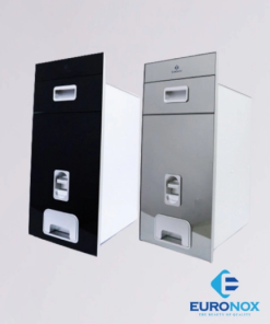 Thùng gạo gương điện tử nút nhấn Euronox EVB-30E