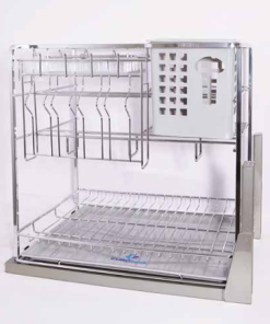 GIÁ DAO THỚT CHAI LỌ ĐA NĂNG DẸT INOX BÓNG EURONOX EU2.40