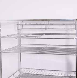 GIÁ CHAI LỌ ĐA NĂNG DẸT 3 TẦNG EURONOX EU2.40G.304