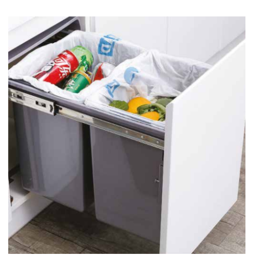 Thùng đựng rác 2 khoang Euronox EU.D40