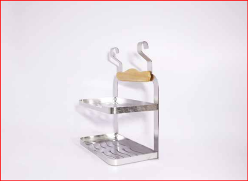 Giá gia vị 2 tầng treo ngoài nan dẹt Euronox EN1