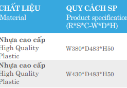 Khay chia thìa dĩa Euronox EUP50