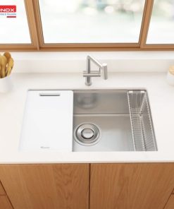 CHẬU RỬA BÁT CHỐNG XƯỚC PHONG CÁCH NHẬT KONOX TARI 7648SR - 22 CHẬU RỬA BÁT CHỐNG XƯỚC PHONG CÁCH NHẬT KONOX TARI 7648SR - 21