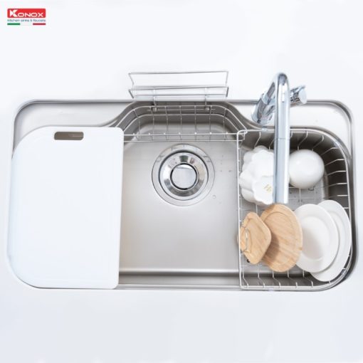 CHẬU RỬA BÁT CHỐNG XƯỚC PHONG CÁCH KONOX TARI 9051SR FULL - 11