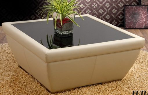 BÀN SOFA DA MẶT KÍNH FUTURE MODEL T4 - 3