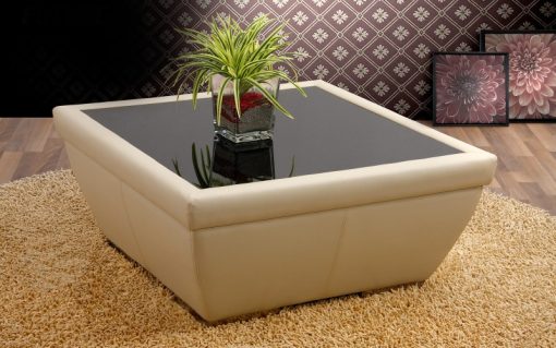 BÀN SOFA DA MẶT KÍNH FUTURE MODEL T4 - 1
