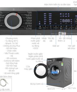 Máy giặt Bosch WGG254A0VN 10 kg - 59