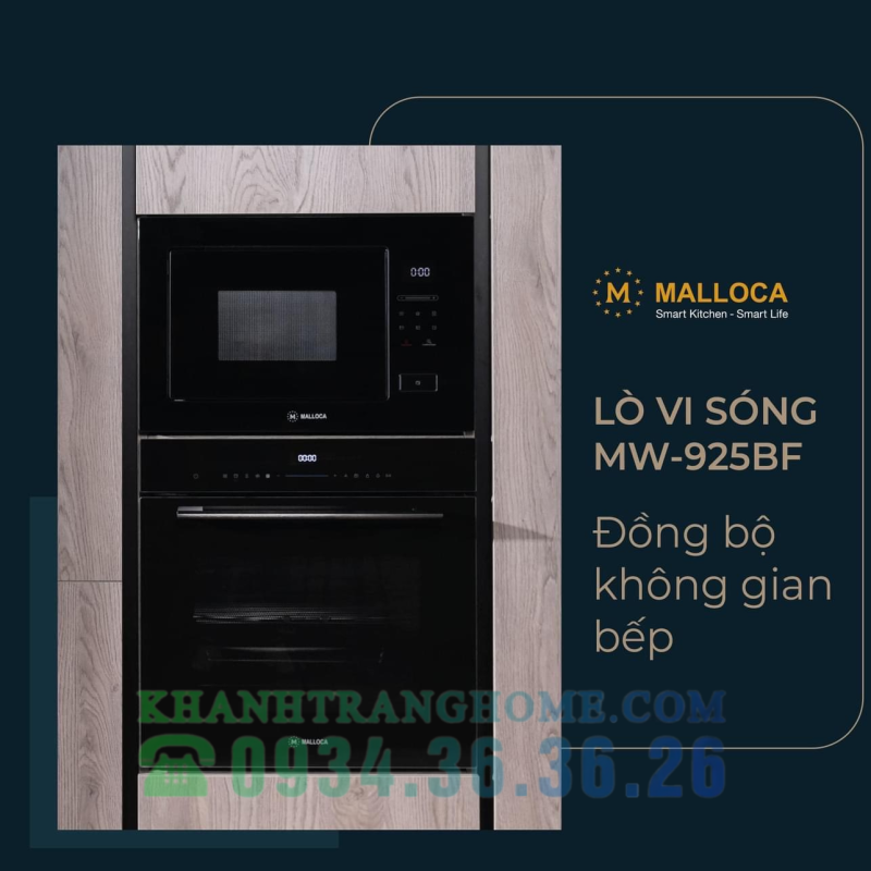 Đánh giá lò vi sóng âm tủ MALLOCA MW-925BF có tốt không?