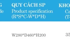 Cầu là xoay âm tủ Euronox EUA345 - 5 Cầu là xoay âm tủ Euronox EUA345