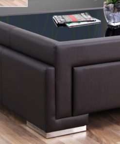 BÀN SOFA DA BÒ MẶT KÍNH FUTURE MODEL T5 - 5 BÀN SOFA DA BÒ MẶT KÍNH FUTURE MODEL T5