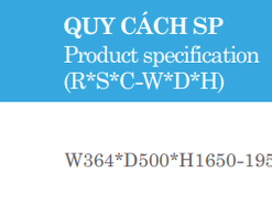 Tủ kho nan tròn cánh rút 4 tầng Euronox EU3-I440 - 9 Tủ kho nan dẹt cánh rút 6 tầng Euronox EU2-640