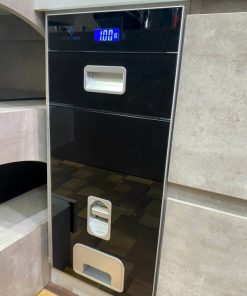 Thùng gạo gương điện tử nút nhấn Euronox EVB-30E