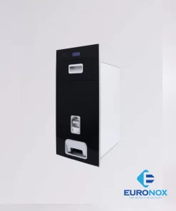 Thùng gạo gương điện tử nút nhấn Euronox EVB-30E