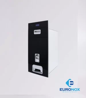 Thùng gạo gương điện tử nút nhấn Euronox EVB-30E