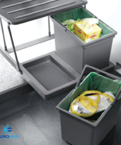 Thùng đựng rác 2 khoang Euronox EU.DV2