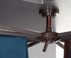 Giá treo đồ xoay bắt đỉnh Euronox EUA1360