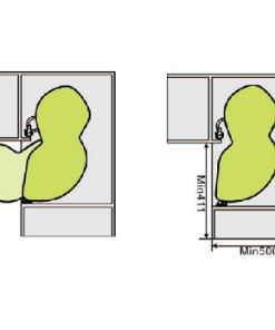 Kệ liên hoàn lá Euronox EU2-90L - 6 Kệ liên hoàn lá Euronox EU2-90R
