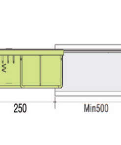 Kệ đựng chất tẩy rửa cao cấp Euronox EU1.-25S