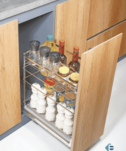 GIÁ CHAI LỌ ĐA NĂNG DẸT 3 TẦNG EURONOX EU2.40G.304