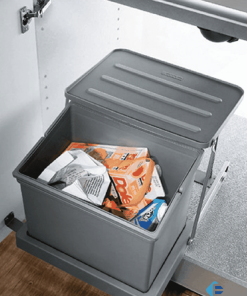 Thùng đựng rác 1 khoang gắn cánh Euronox EU.DV1 - 7