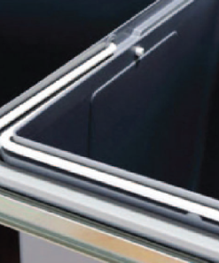 Thùng đựng rác 2 khoang Euronox EU.D40M