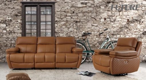 SOFA BĂNG DA BÒ FUTURE MODEL 9907