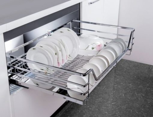 Giá xoong nồi bát dĩa đa năng nan dẹt Euronox EU2.90.304