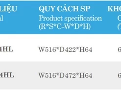 Khay chia thìa dĩa inox Euronox EU1-IM50A.304
