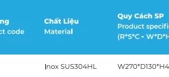 Giá nắp treo ngoài nan dẹt Euronox EN3