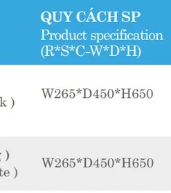 Thùng gạo gương điện tử nút nhấn Euronox EVB-30E - 10