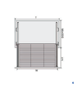 Giá xoong nồi bát dĩa đa năng nan dẹt Euronox EU2.70B - 10 Giá xoong nồi bát dĩa đa năng nan dẹt Euronox EU2.70B - 9