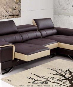SOFA DA BÒ FUTURE MODEL 7037 (3L) CHỮ L