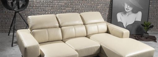 SOFA GÓC CHỮ L DA BÒ FUTURE MODEL 7051