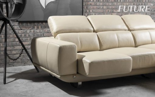 SOFA DA BÒ CHỮ L FUTURE MODEL 7051 (3L)