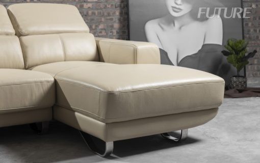 SOFA DA BÒ CHỮ L FUTURE MODEL 7051 (3L)