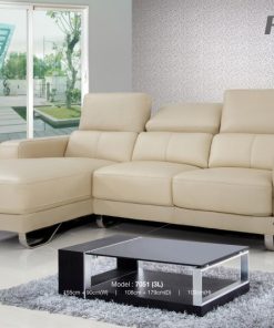 SOFA DA BÒ CHỮ L FUTURE MODEL 7051 (3L)