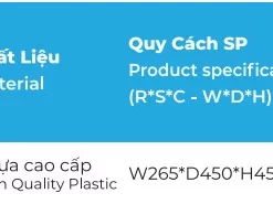 Thùng gạo âm tủ Euronox EUR.B18 - 10 Thùng gạo âm tủ Euronox EUR.B18 - 9