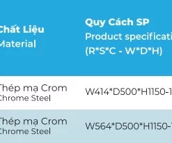 Tủ kho nan dẹt cánh mở 4 tầng Euronox EU2-460 - 5 Tủ kho nan dẹt cánh mở 4 tầng Euronox EU2-460