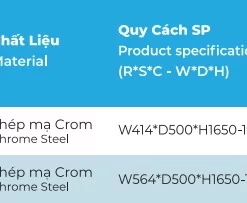 Tủ kho nan dẹt cánh mở 6 tầng Euronox EU2-645 - 6 Tủ kho nan dẹt cánh mở 6 tầng Euronox EU2-660